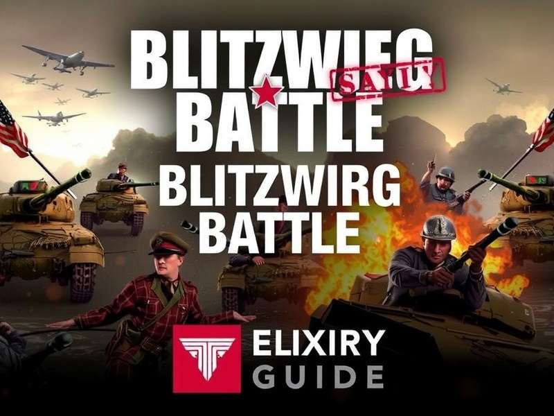 Blitzkrieg Battle Game Cover